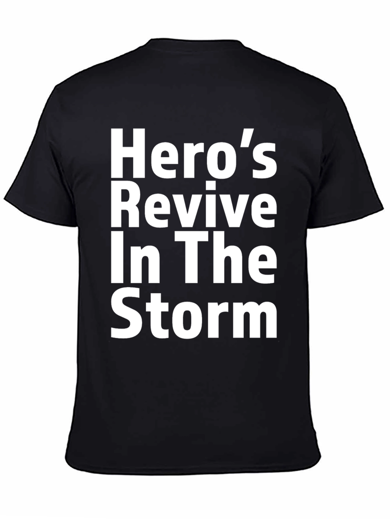 Heros Revive In The Storm Graphic T-Shirt