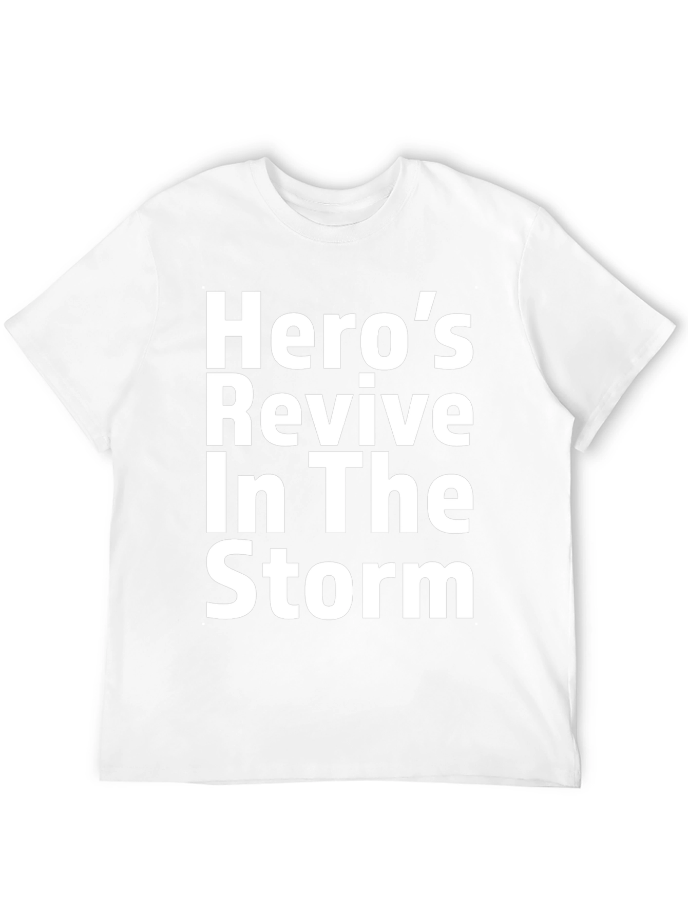 Heros Revive In The Storm Graphic T-Shirt