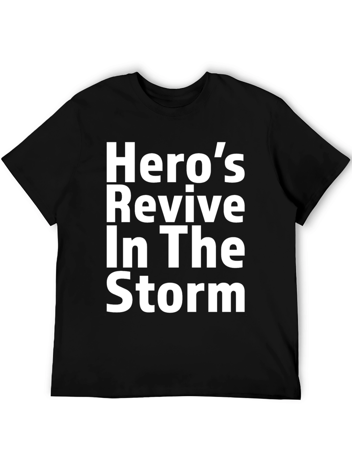 Heros Revive In The Storm Graphic T-Shirt