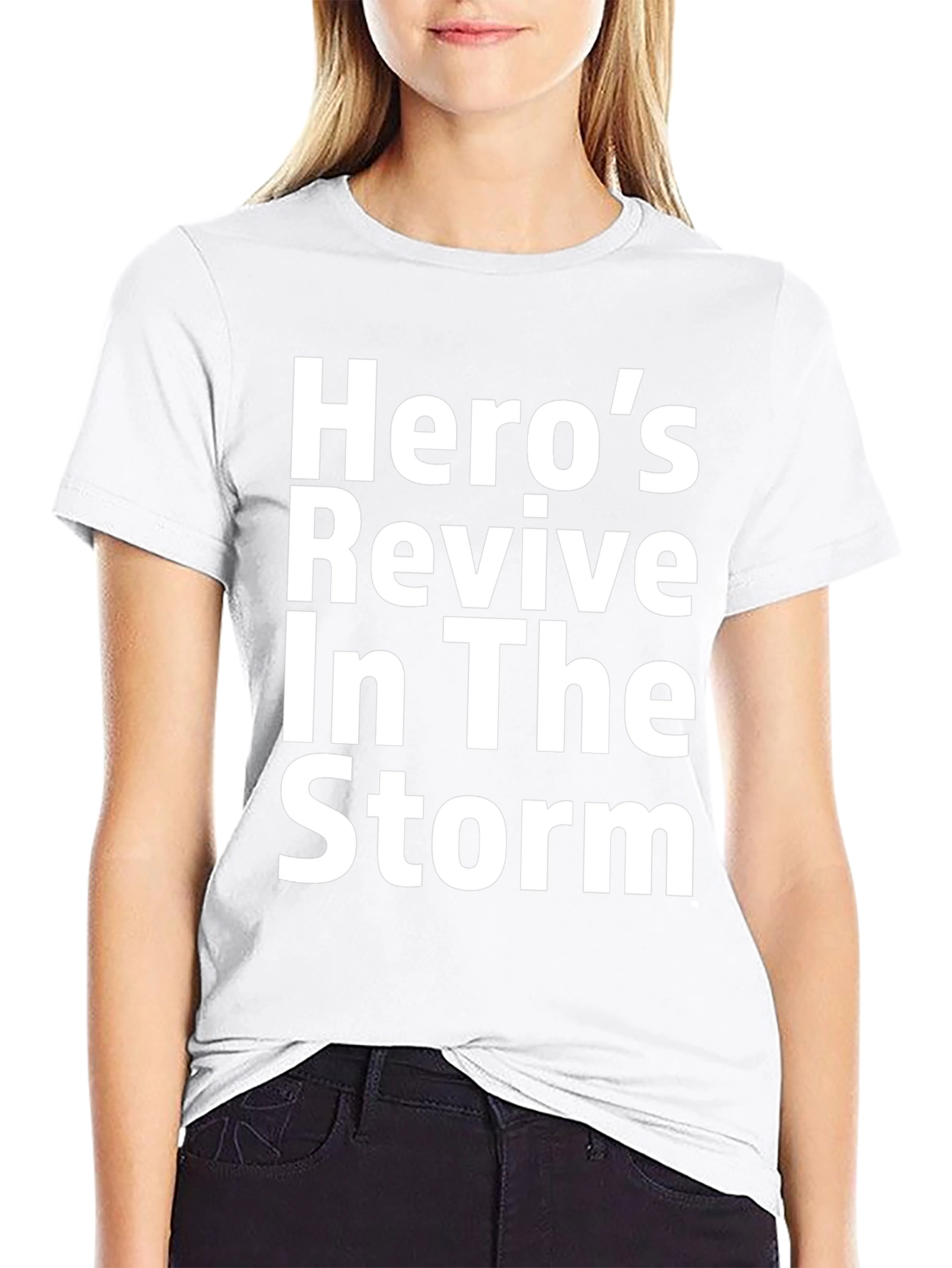 Heros Revive In The Storm Graphic T-Shirt