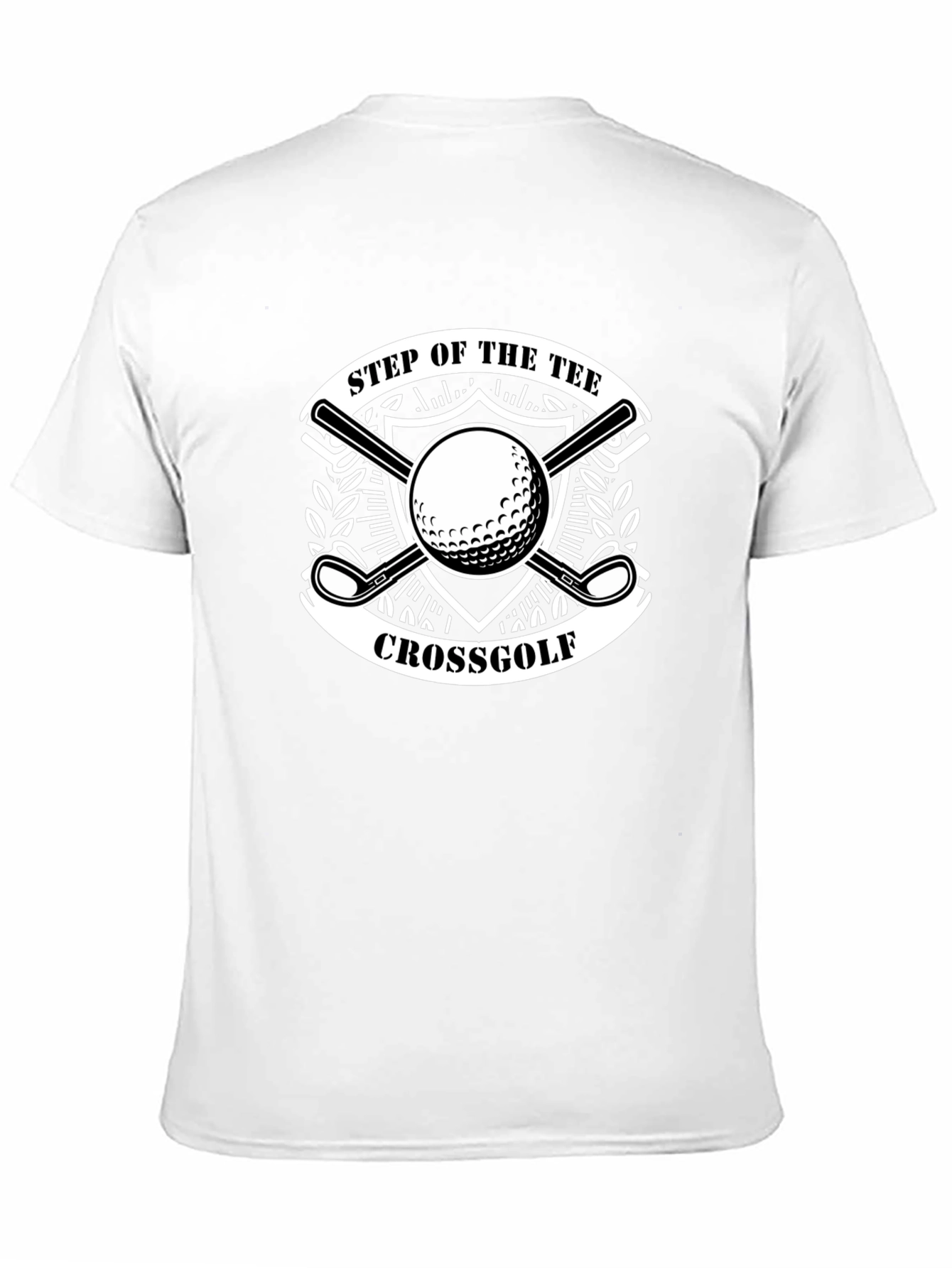 Step of the Tee Crossgolf Black T-Shirt