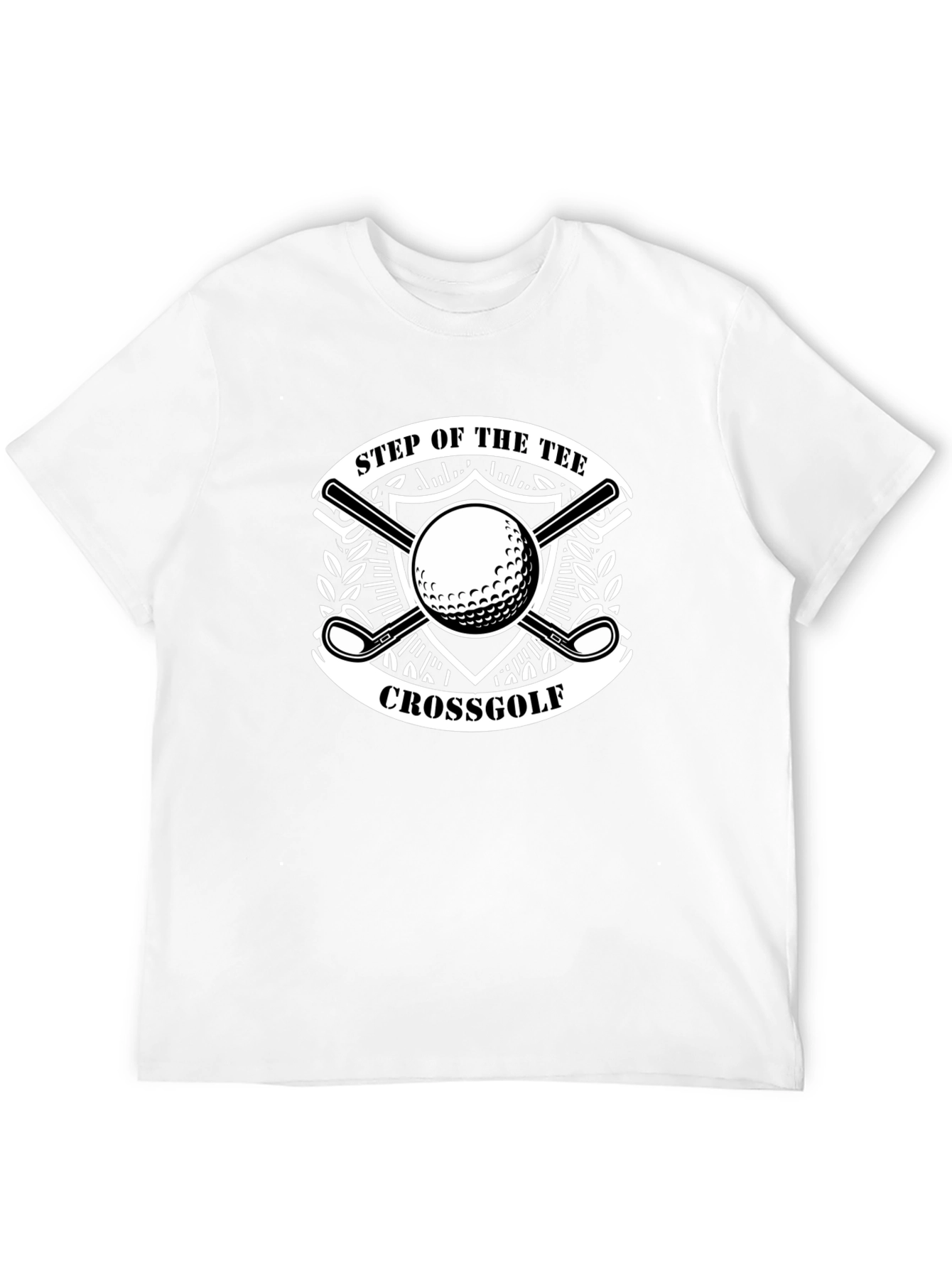 Step of the Tee Crossgolf Black T-Shirt