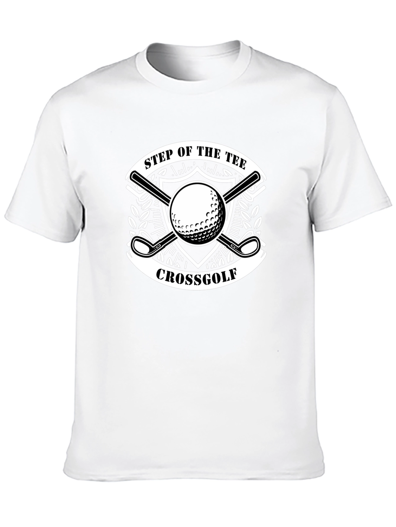 Step of the Tee Crossgolf Black T-Shirt