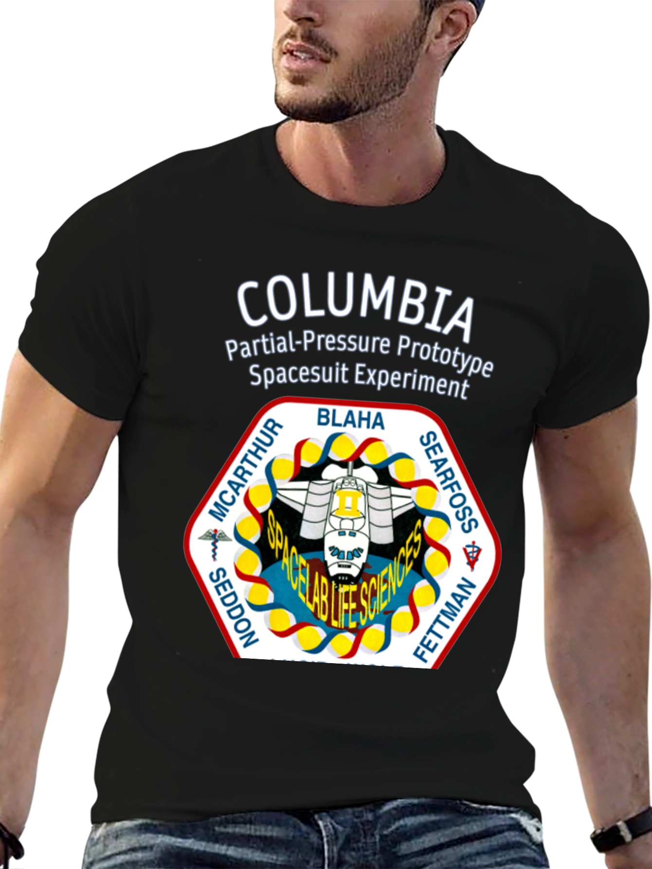 Columbia Spacesuit Experiment T-Shirt