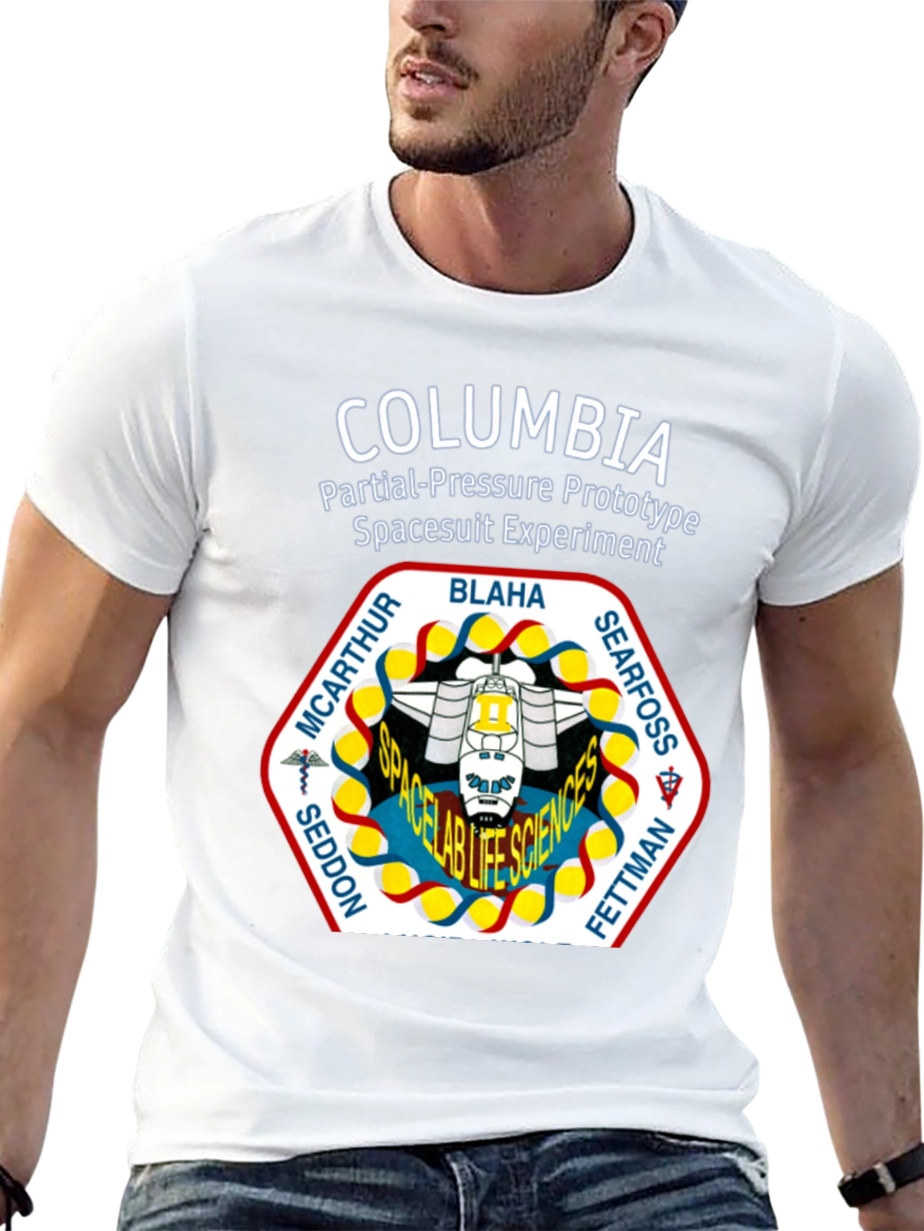 Columbia Spacesuit Experiment T-Shirt