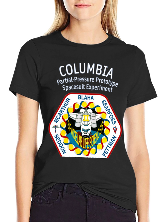 Columbia Spacesuit Experiment T-Shirt
