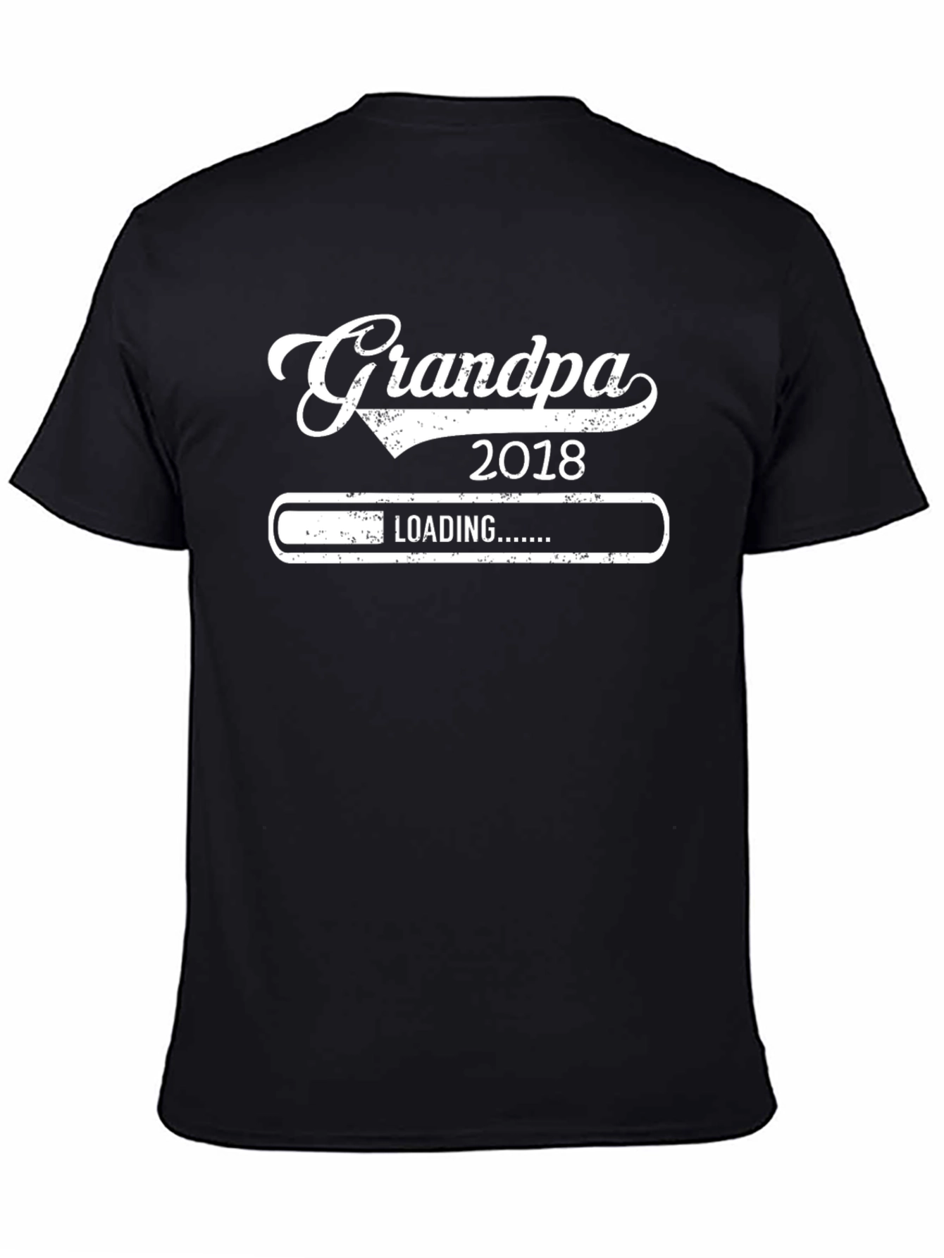 Grandpa Loading 2018 T-Shirt - Expecting Grandparent Gift