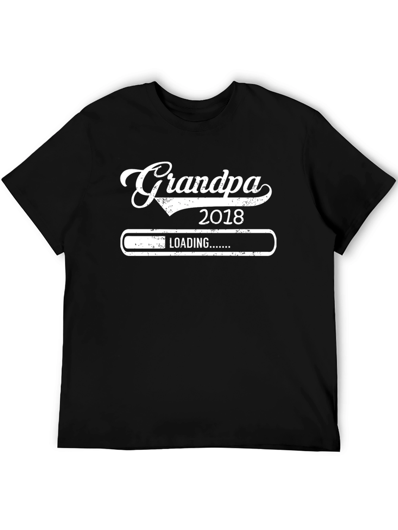 Grandpa Loading 2018 T-Shirt - Expecting Grandparent Gift