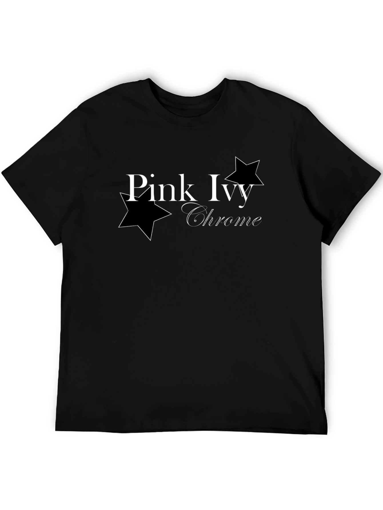 Pink Ivy Chrome Graphic Tee