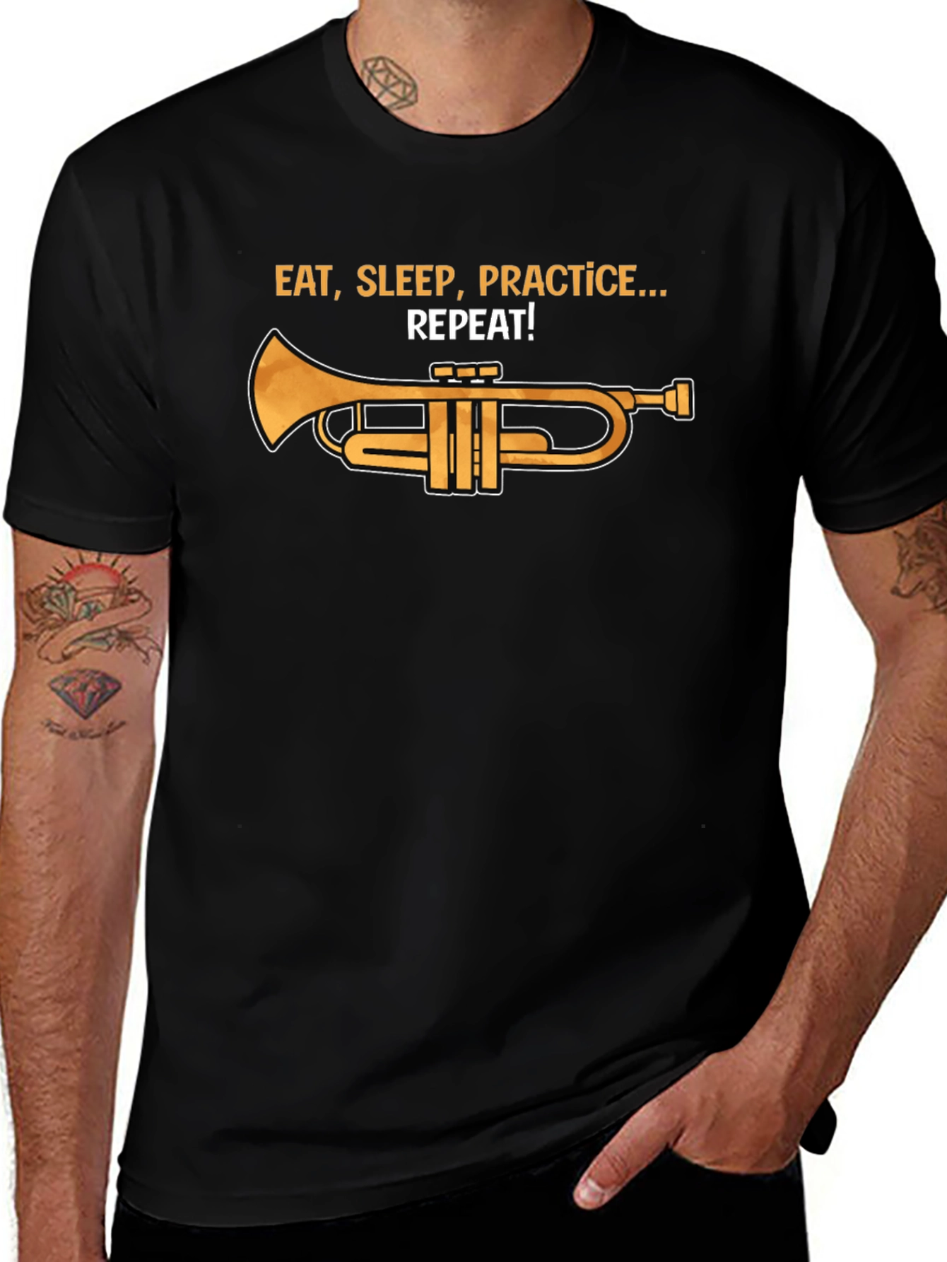 Eat Sleep Practice Repeat! Trumpet T-Shirt