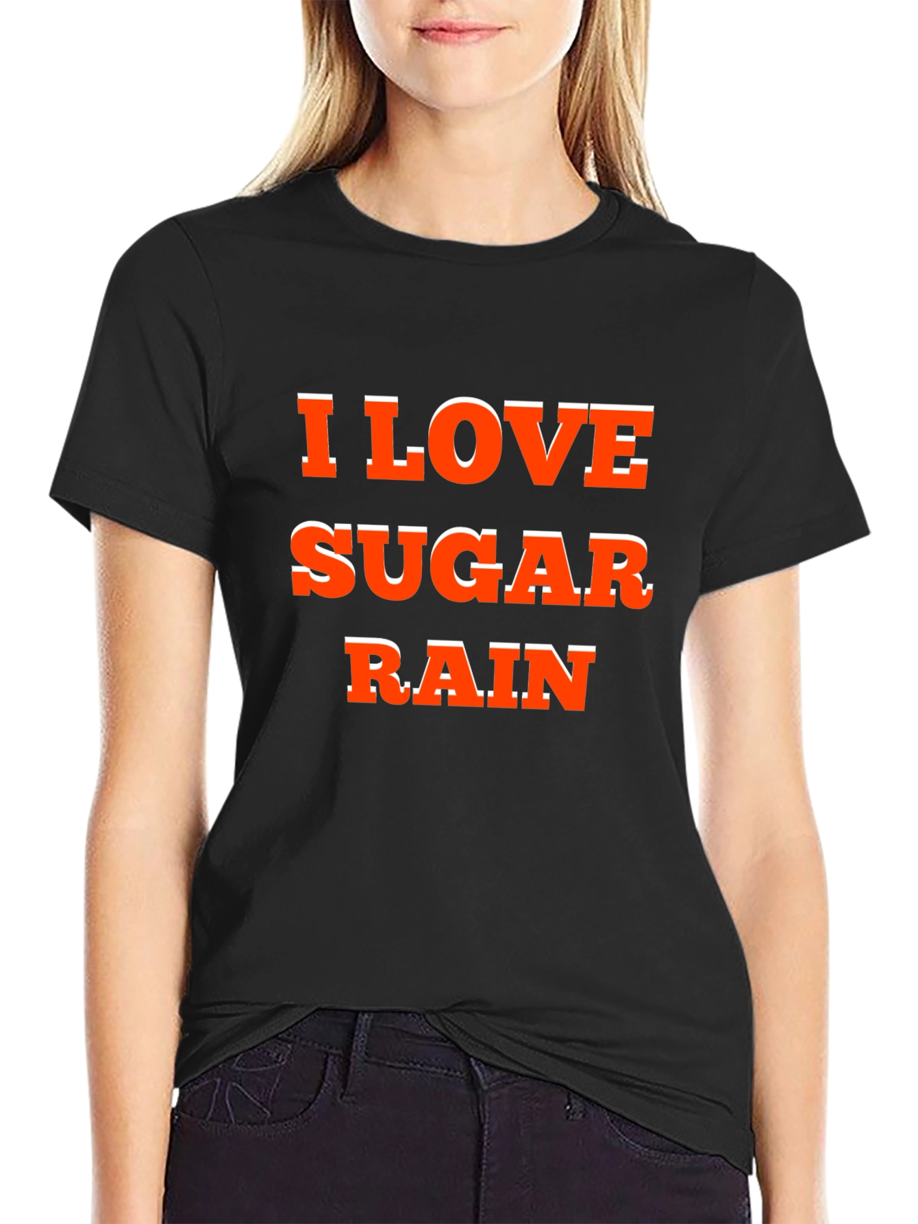 I Love Sugar Rain Graphic Tee