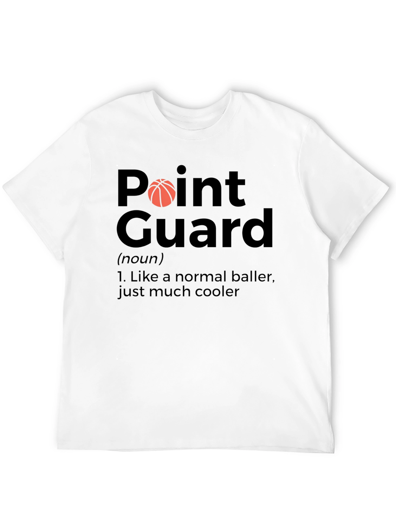 Point Guard Definition Graphic Tee - Basketball Lover T-Shirt