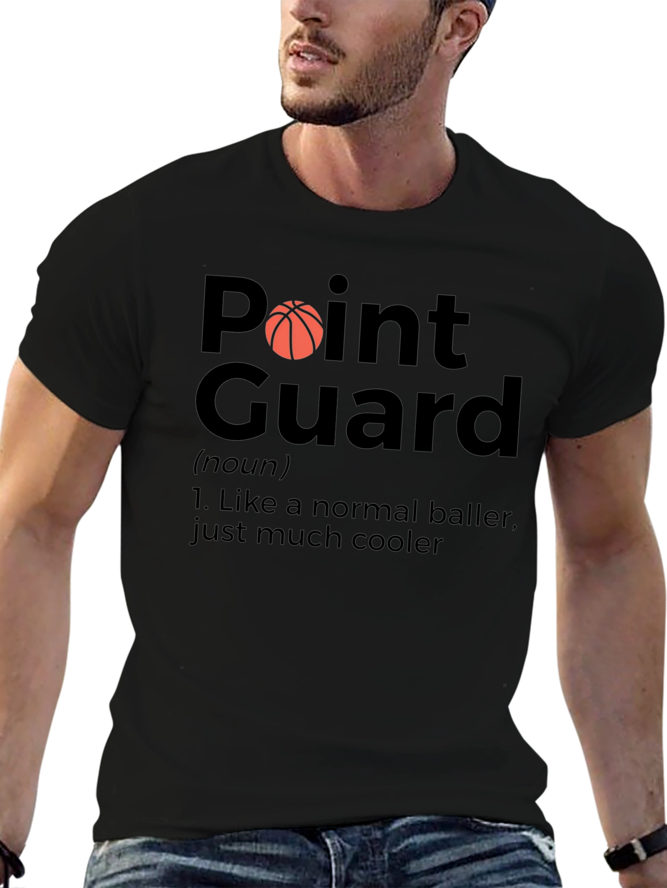 Point Guard Definition Graphic Tee - Basketball Lover T-Shirt
