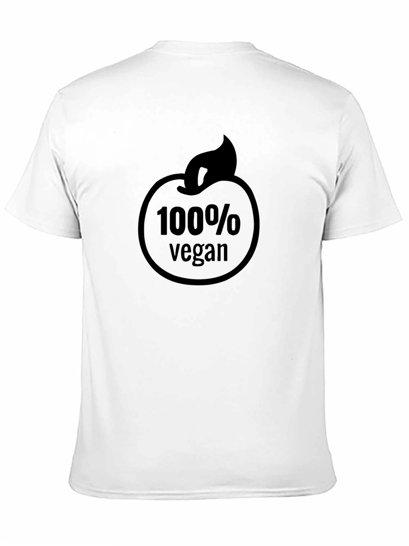 100% Vegan Black Graphic Tee - Unisex Fit
