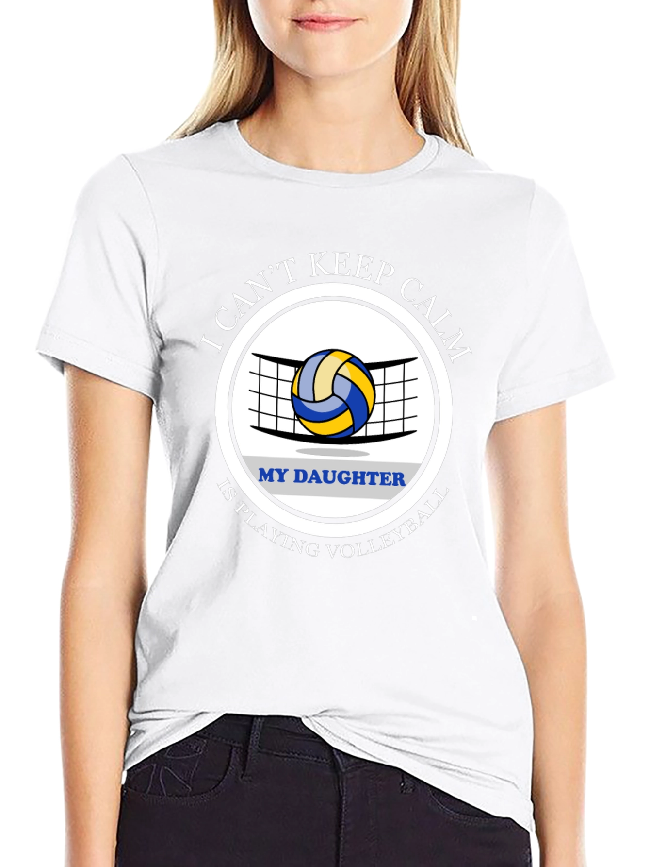 Volleyball Daughter T-Shirt Sport Fan Tee