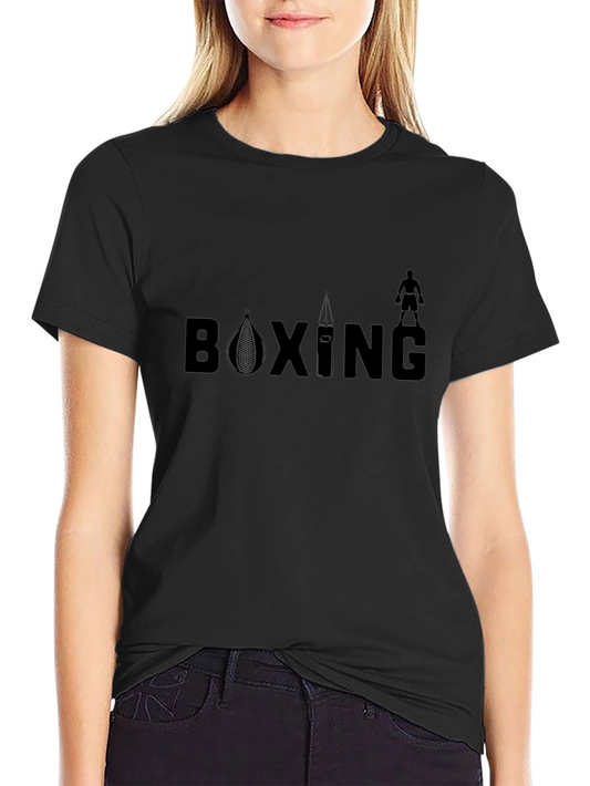 Boxing Graphic Tee - Black T-Shirt