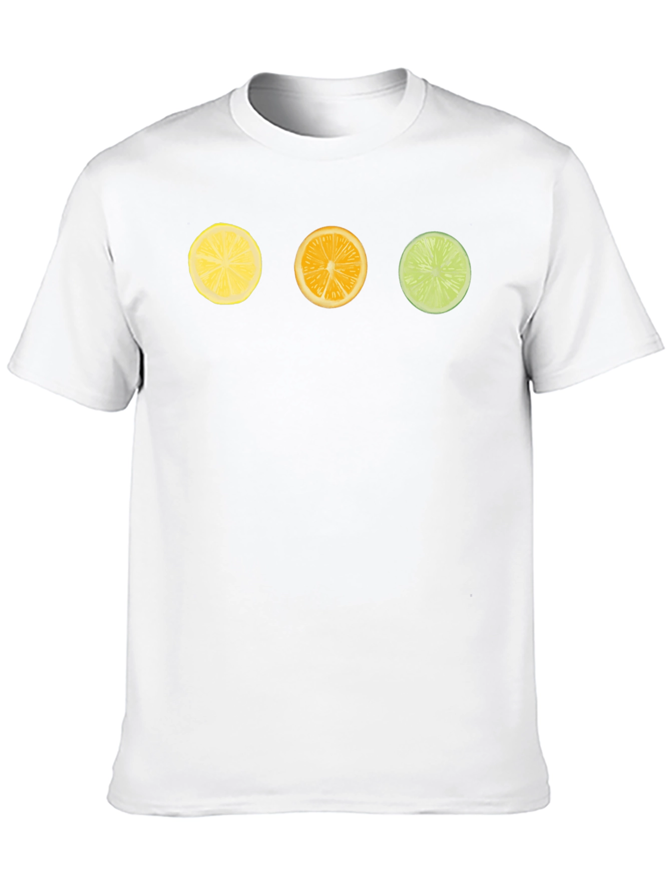 Citrus Slice Graphic Tee - Summer Fresh T-Shirt