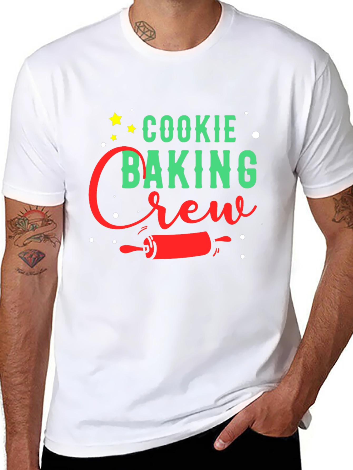 Cookie Baking Crew T-Shirt - Holiday Fun