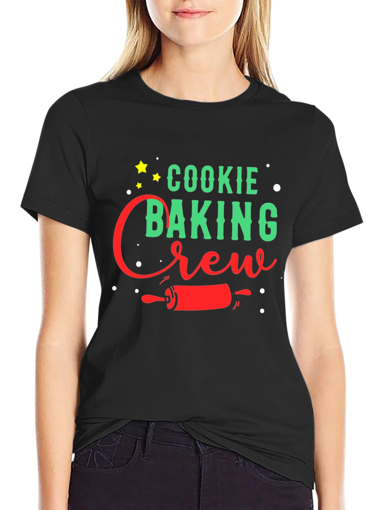 Cookie Baking Crew T-Shirt - Holiday Fun