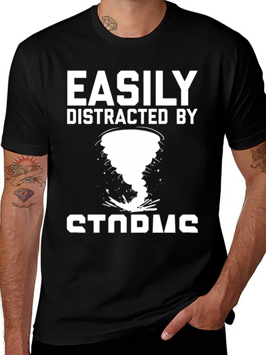 Easily Distracted By Storms T-Shirt