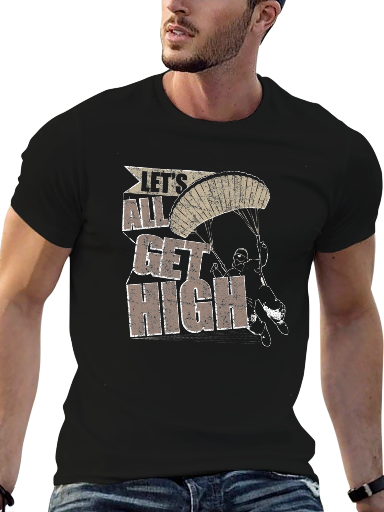 Lets All Get High Skydive T-Shirt