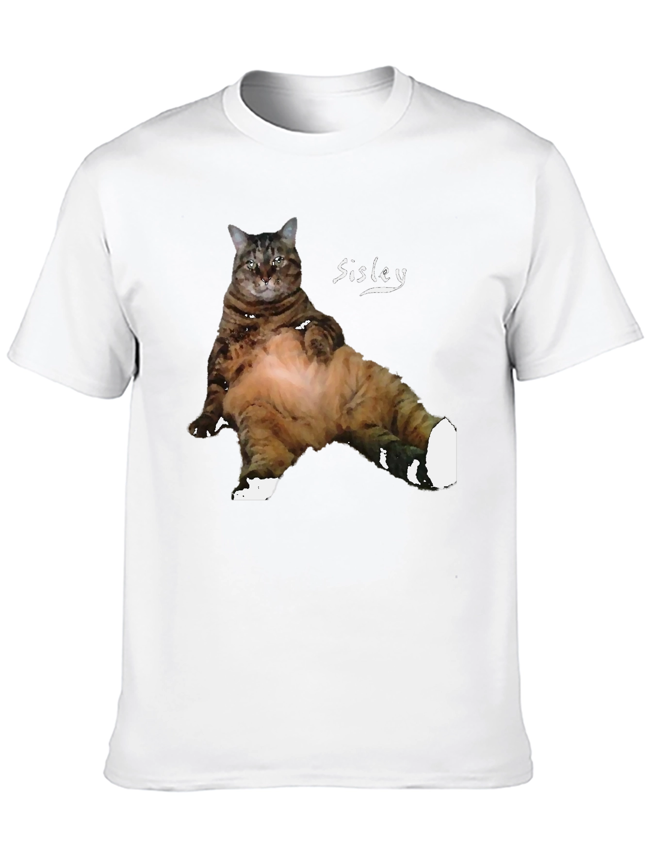 Funny Cat T-Shirt - Sisley Cat Design