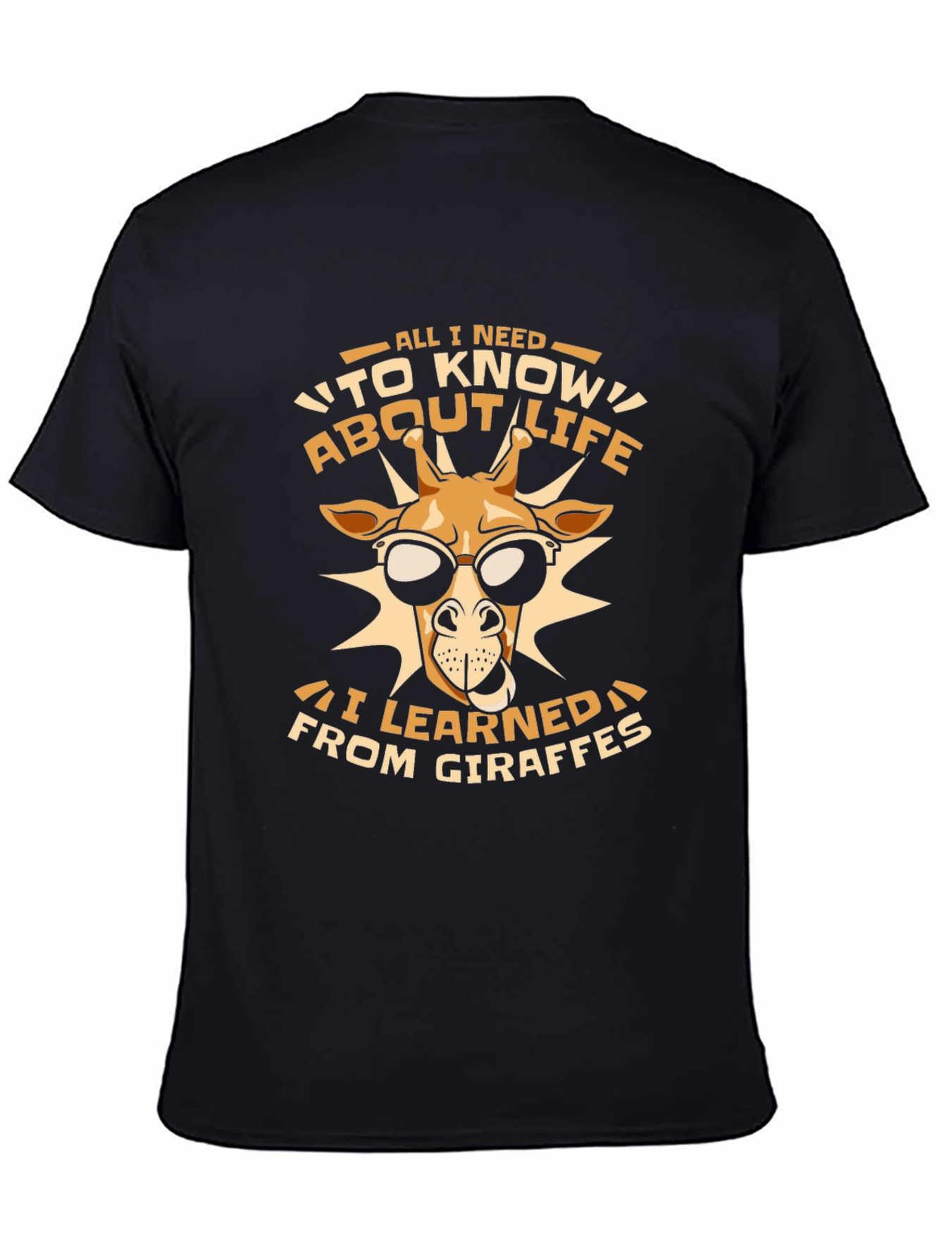 Giraffe Life Lesson Graphic Tee