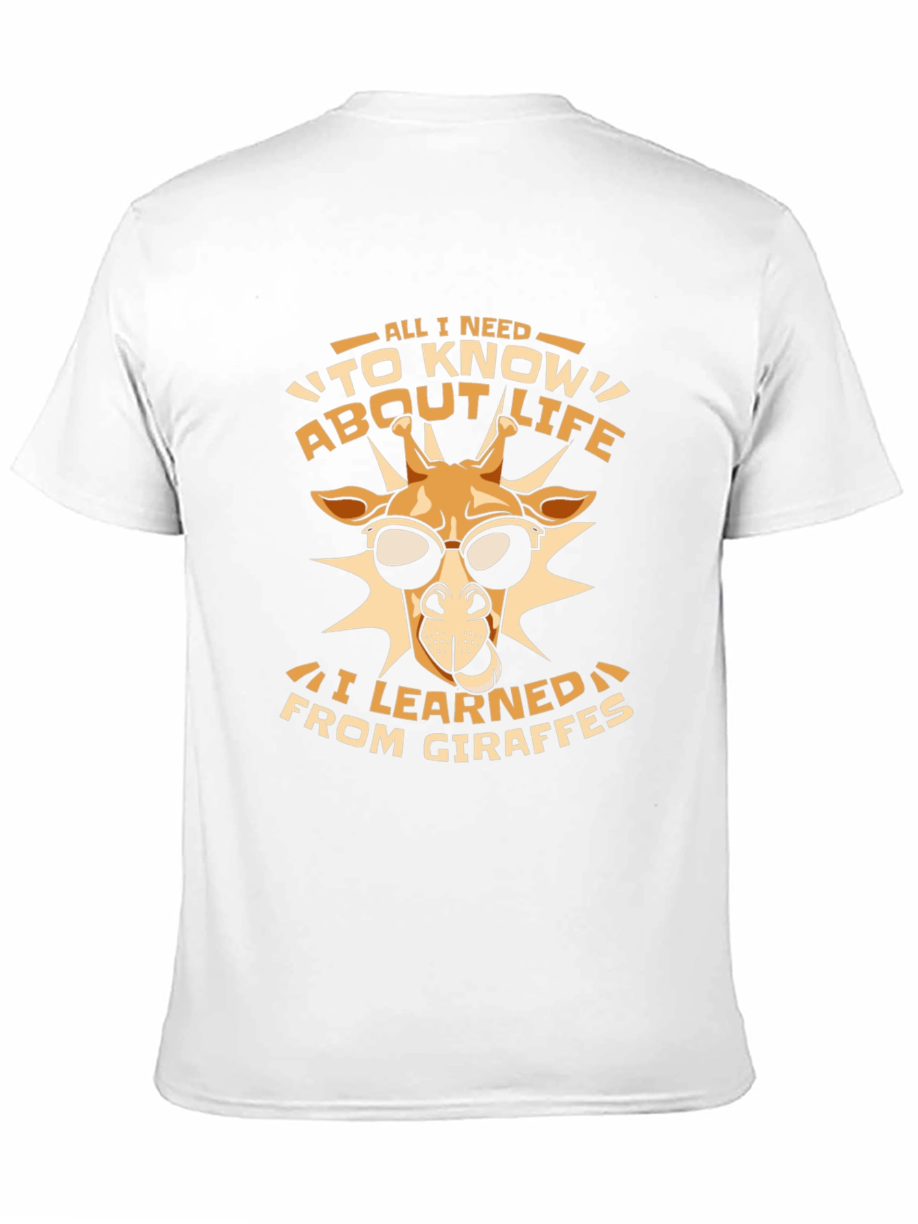 Giraffe Life Lesson Graphic Tee