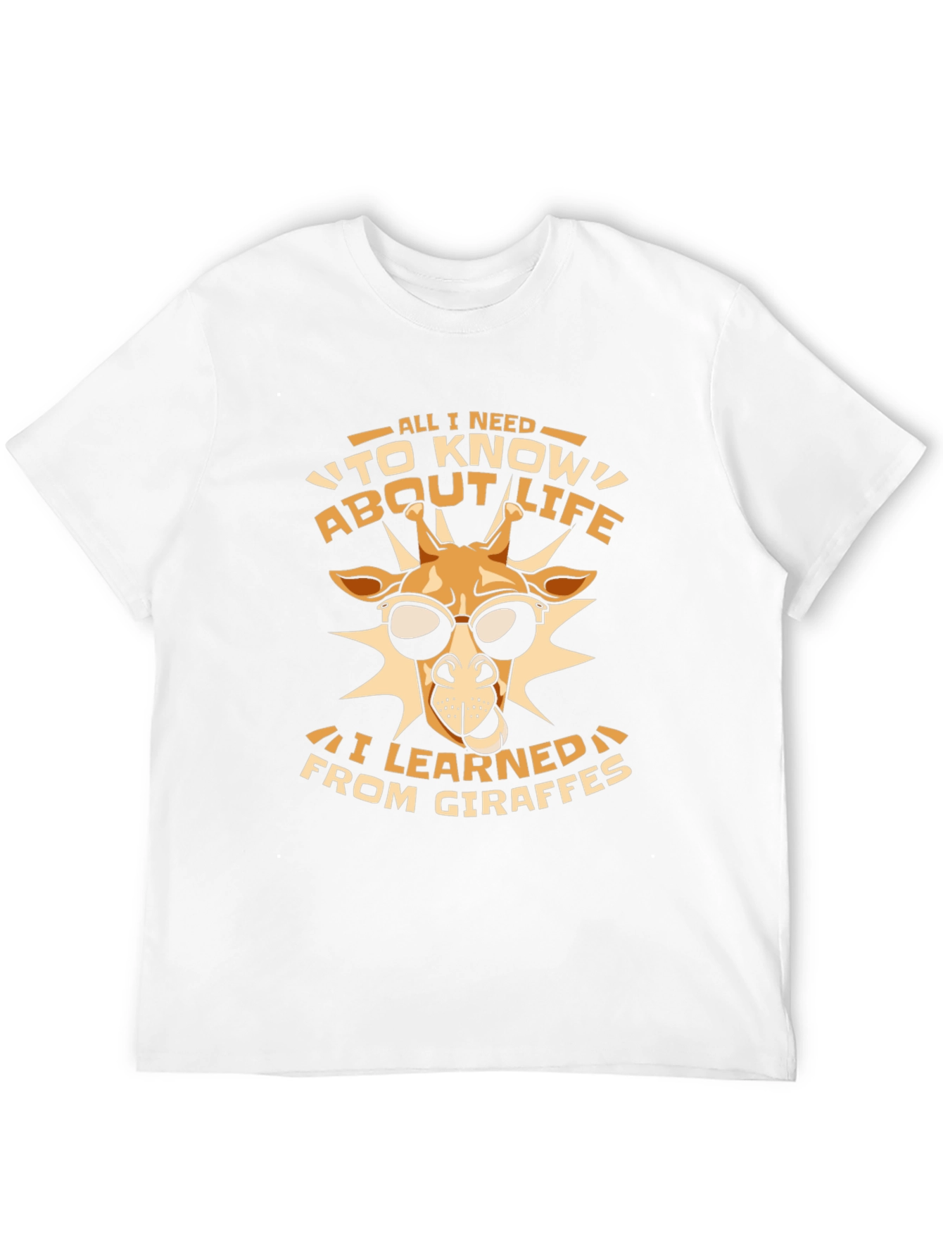 Giraffe Life Lesson Graphic Tee