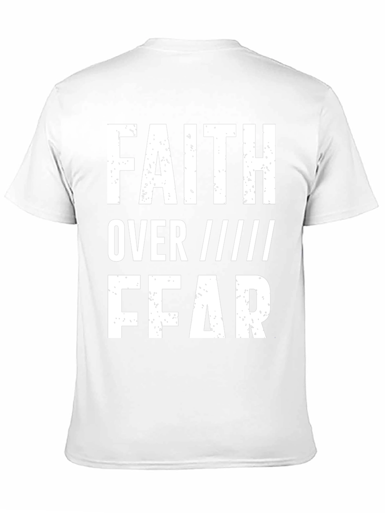 Faith Over Fear T-Shirt - Inspirational Graphic Tee