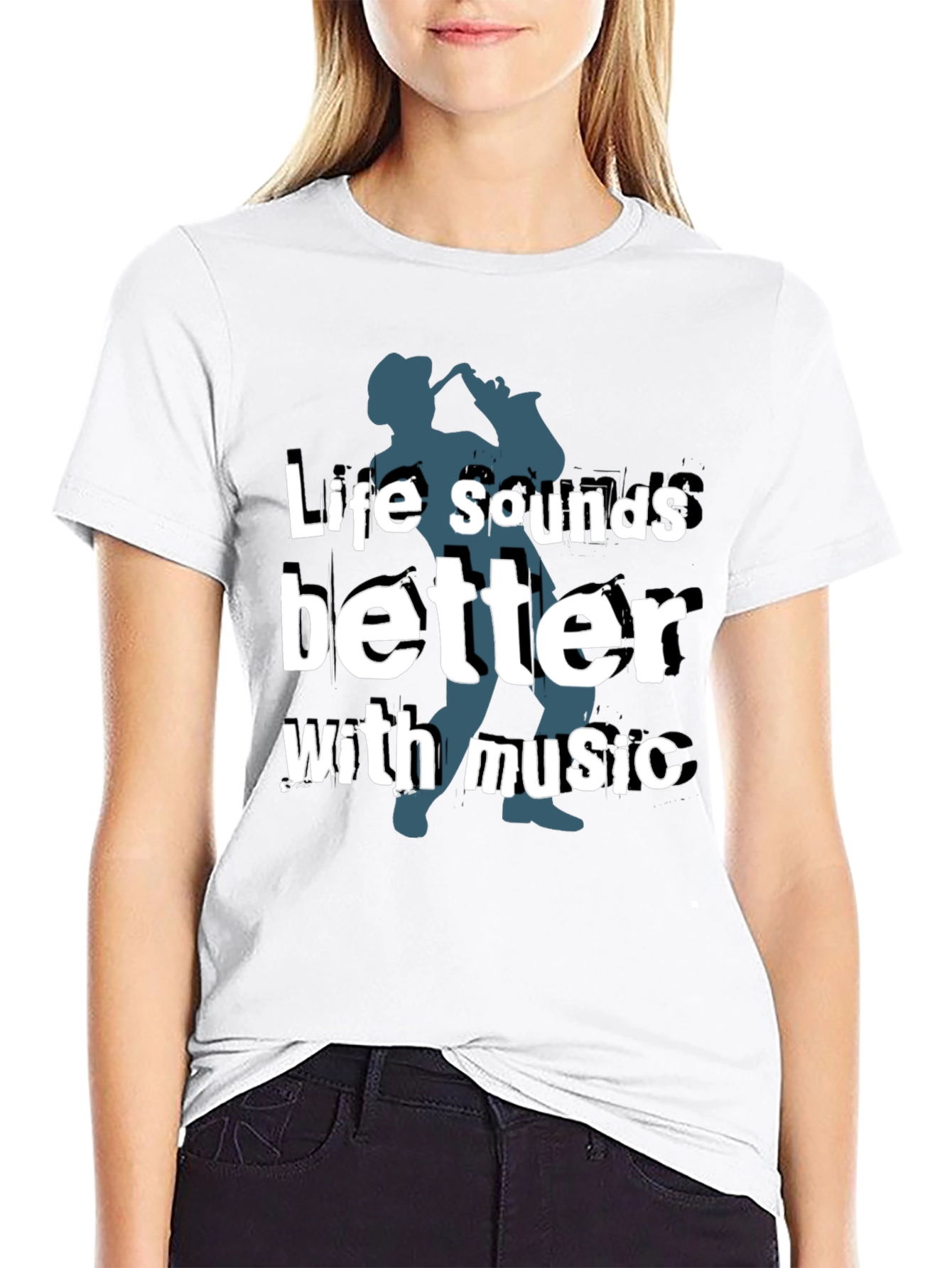 Music Lover T-Shirt: Life Sounds Better