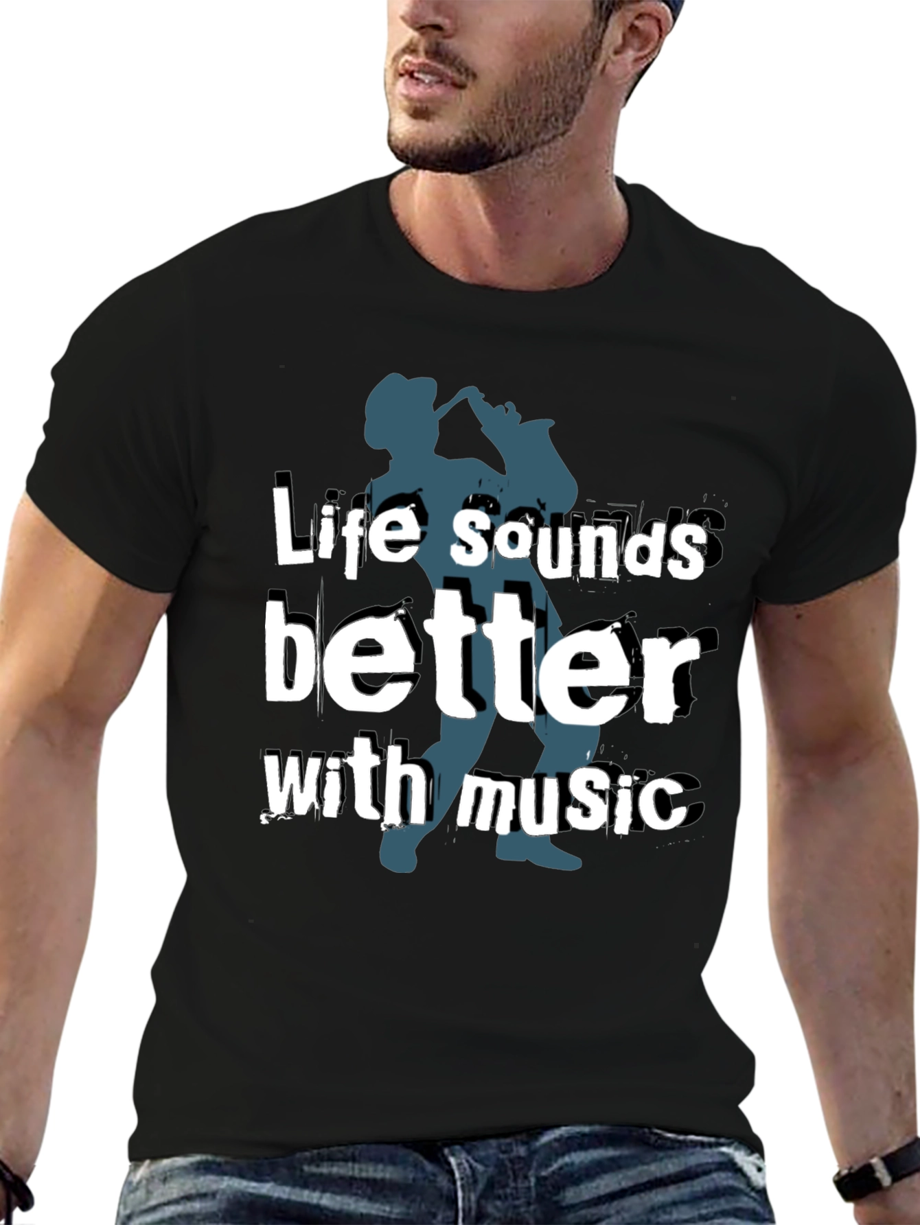 Music Lover T-Shirt: Life Sounds Better