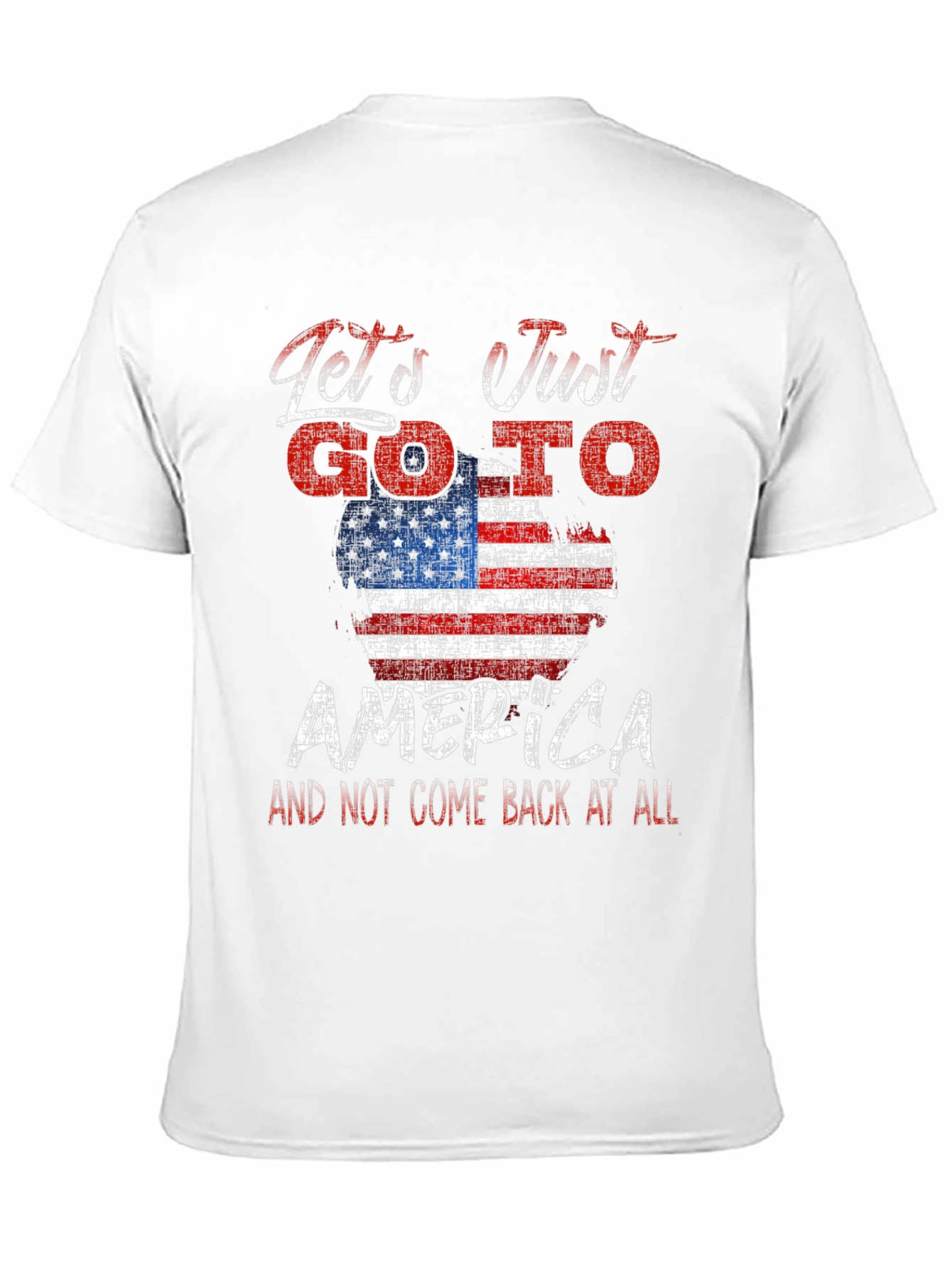 Lets Go To America T-Shirt