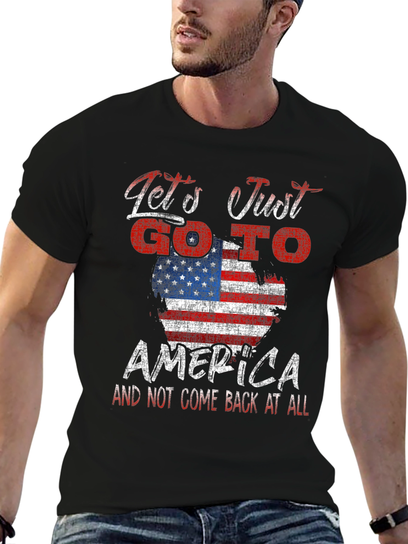 Lets Go To America T-Shirt