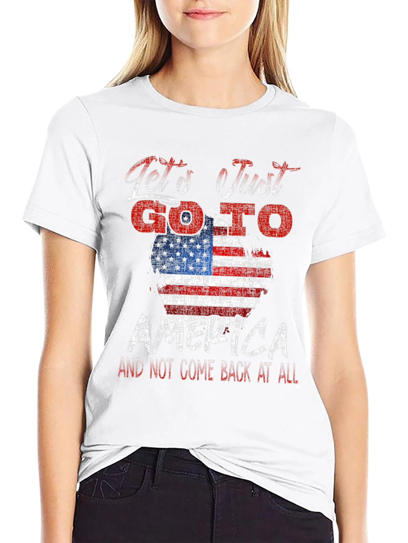 Lets Go To America T-Shirt