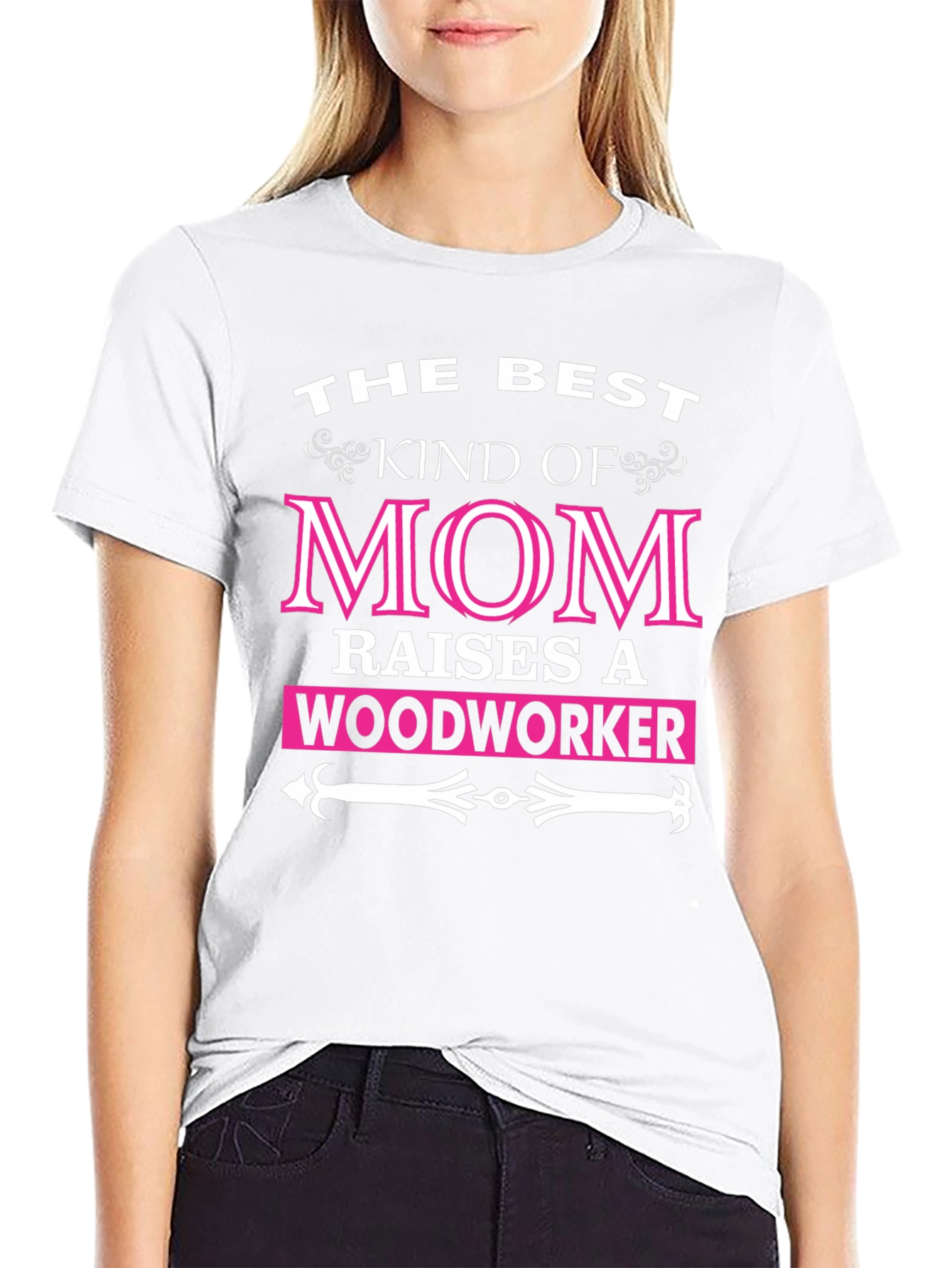 Best Kind of Mom Woodworker T-Shirt - Unisex