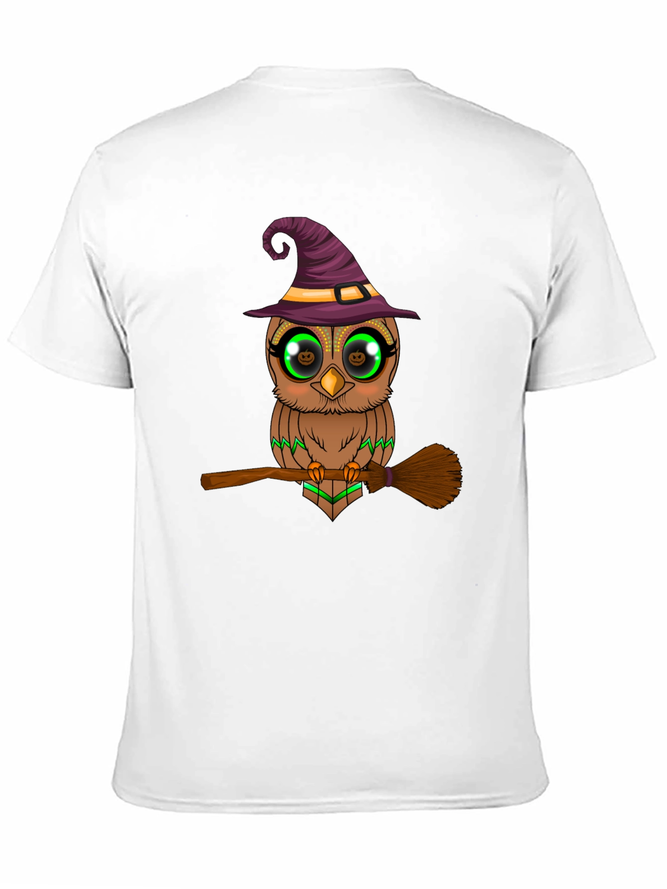 Halloween Owl Witch T-Shirt