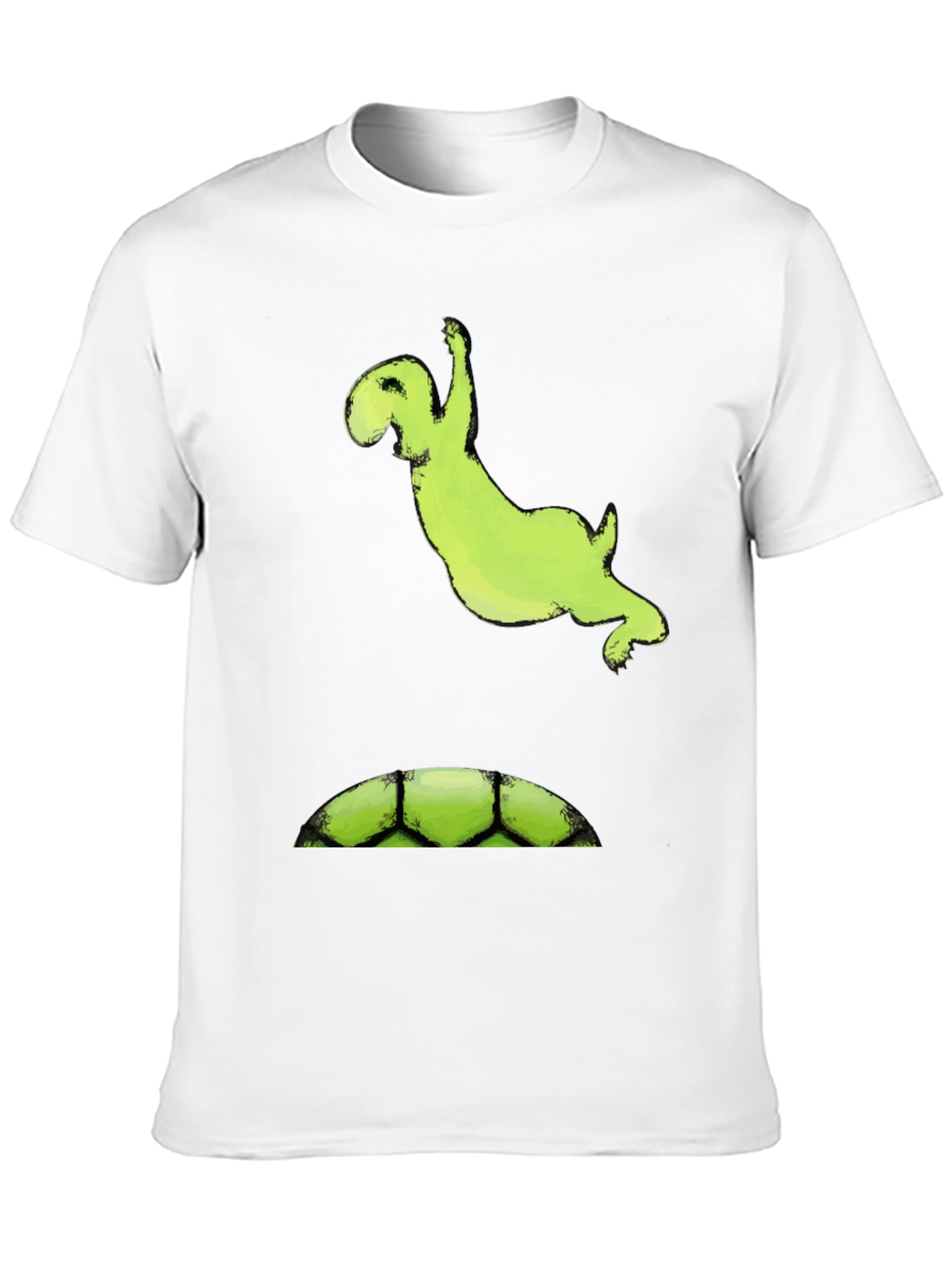 Cartoon Monster T-Shirt - Black