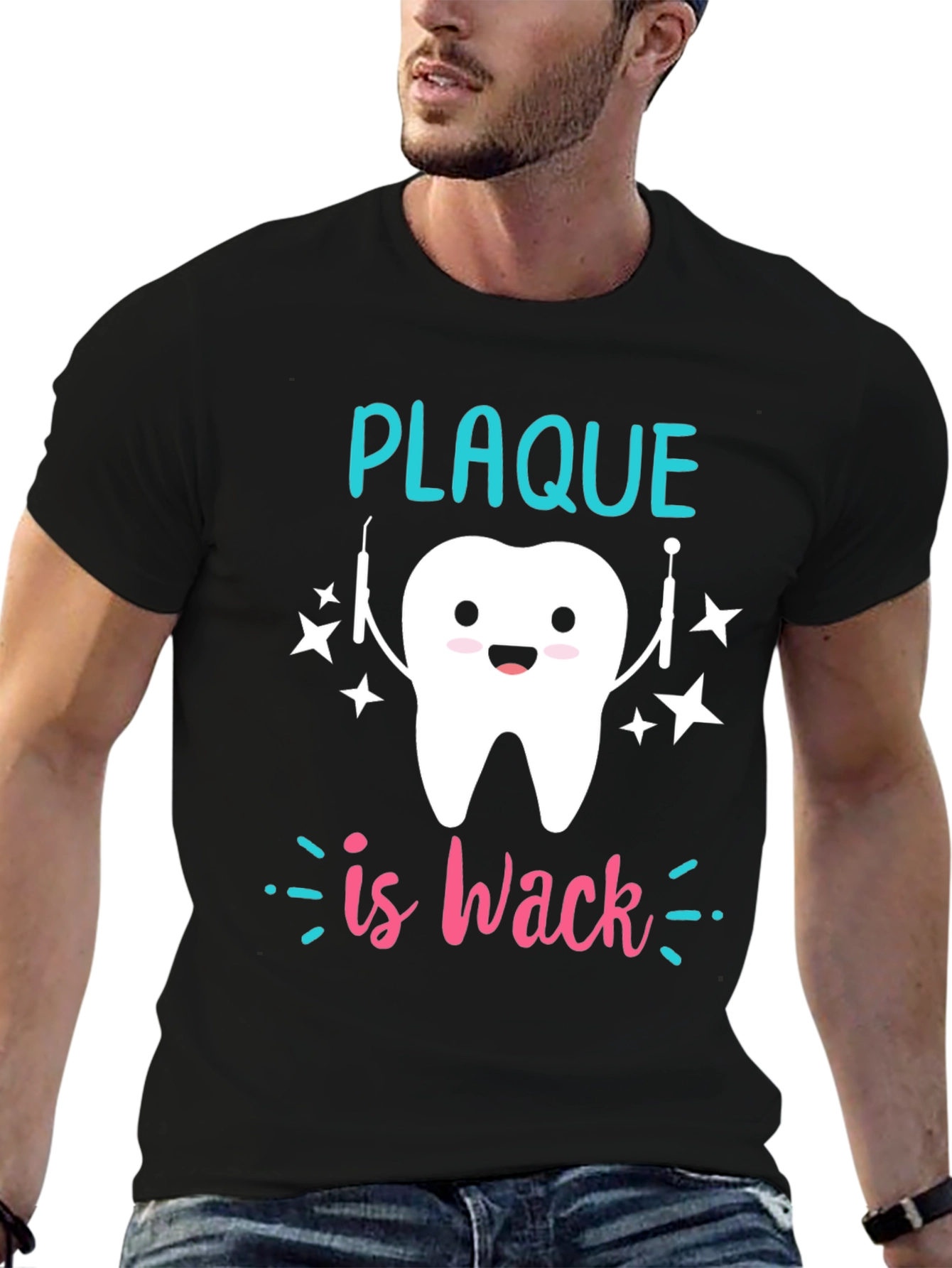 Plaque is Wack T-Shirt Funny Dentist Tee