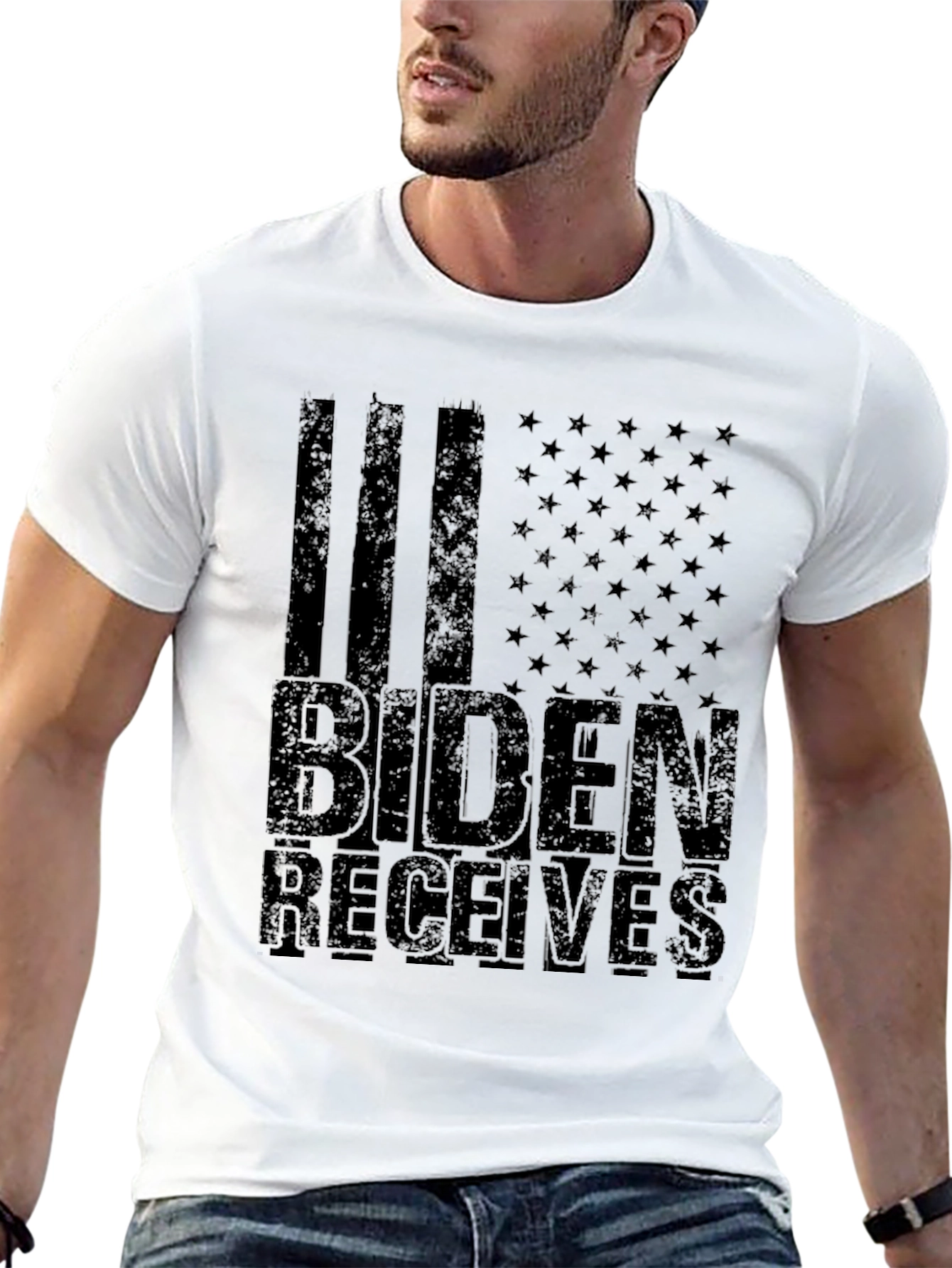 Biden Receives Graphic Print Tee