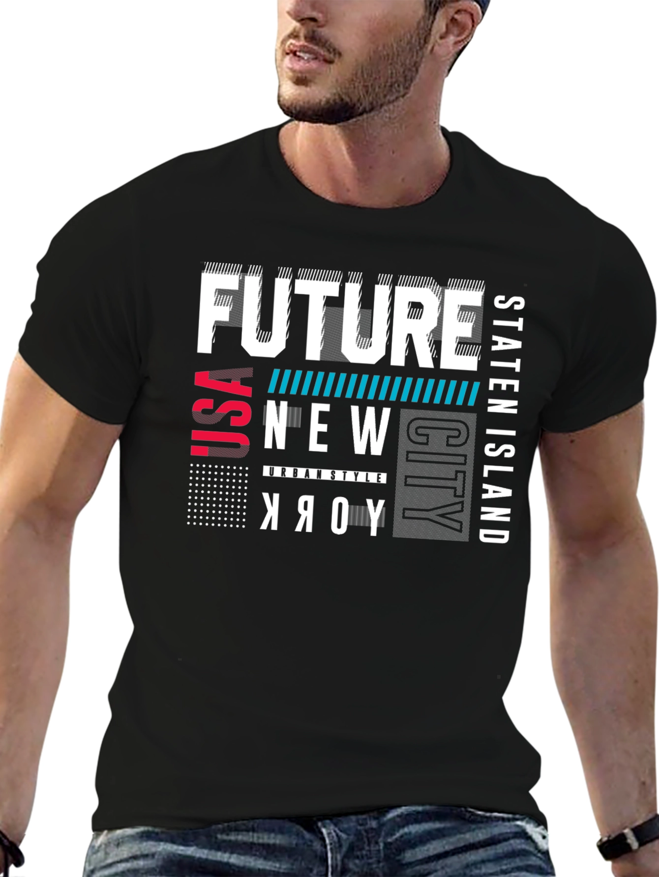 Future New York City Graphic Tee