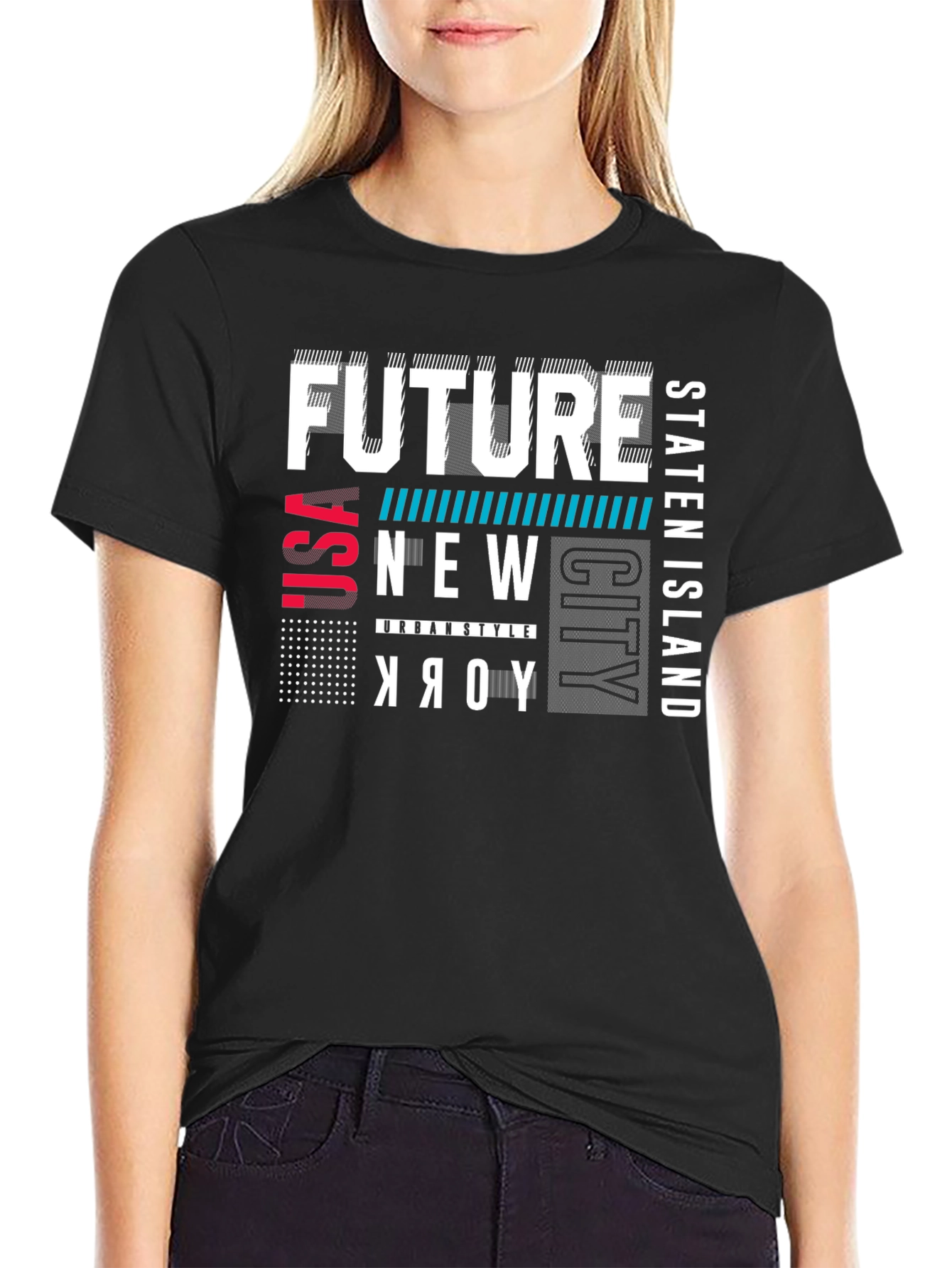 Future New York City Graphic Tee