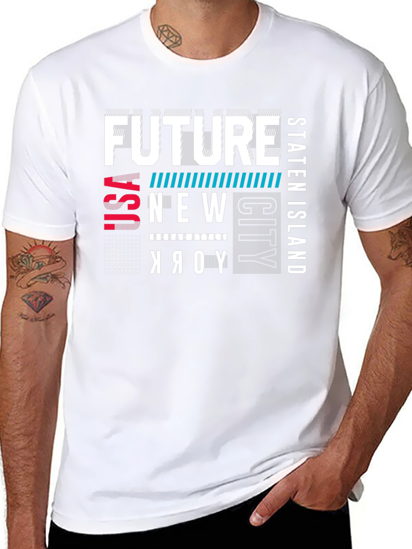 Future New York City Graphic Tee