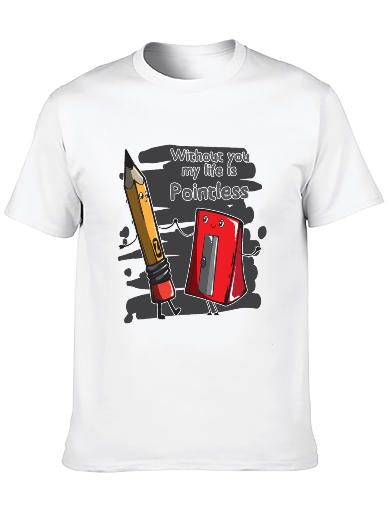 Pointless Love T-Shirt Funny Cartoon Tee