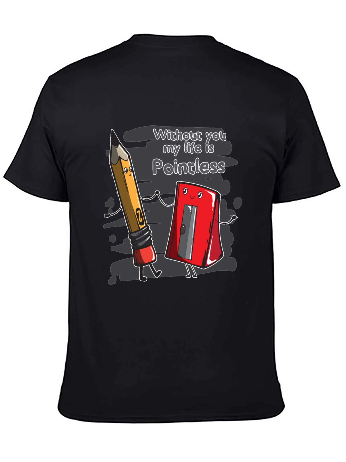 Pointless Love T-Shirt Funny Cartoon Tee