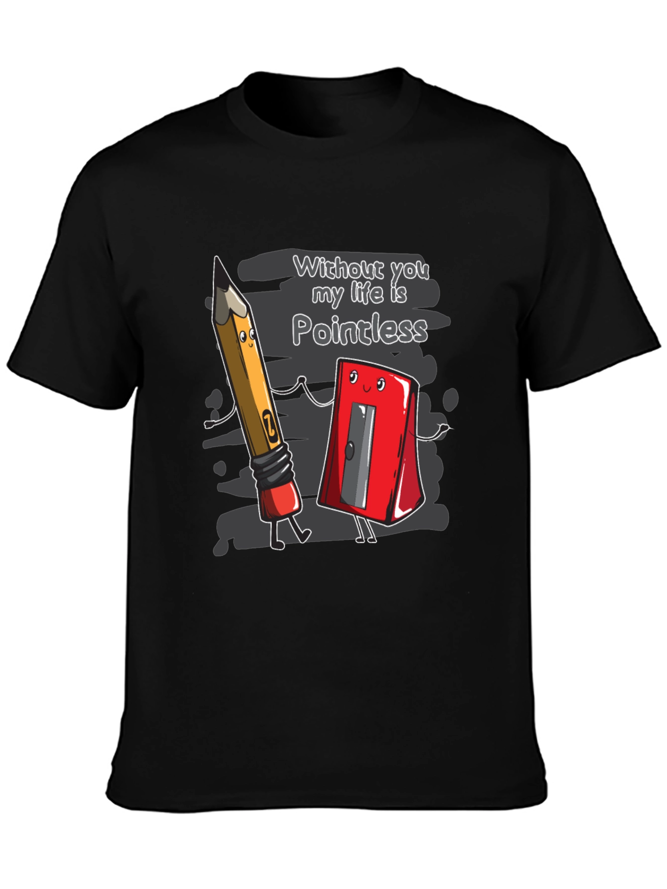 Pointless Love T-Shirt Funny Cartoon Tee