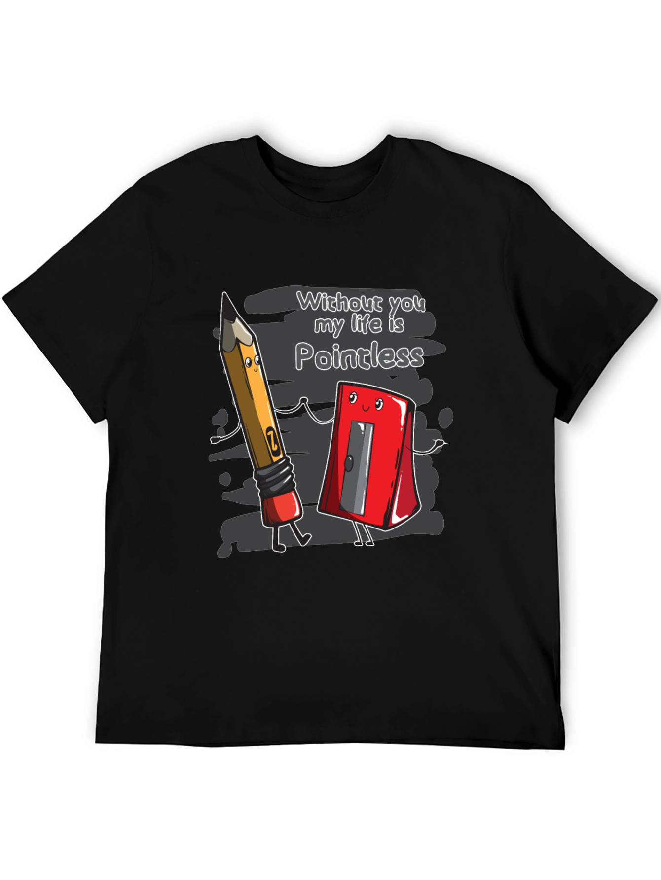 Pointless Love T-Shirt Funny Cartoon Tee