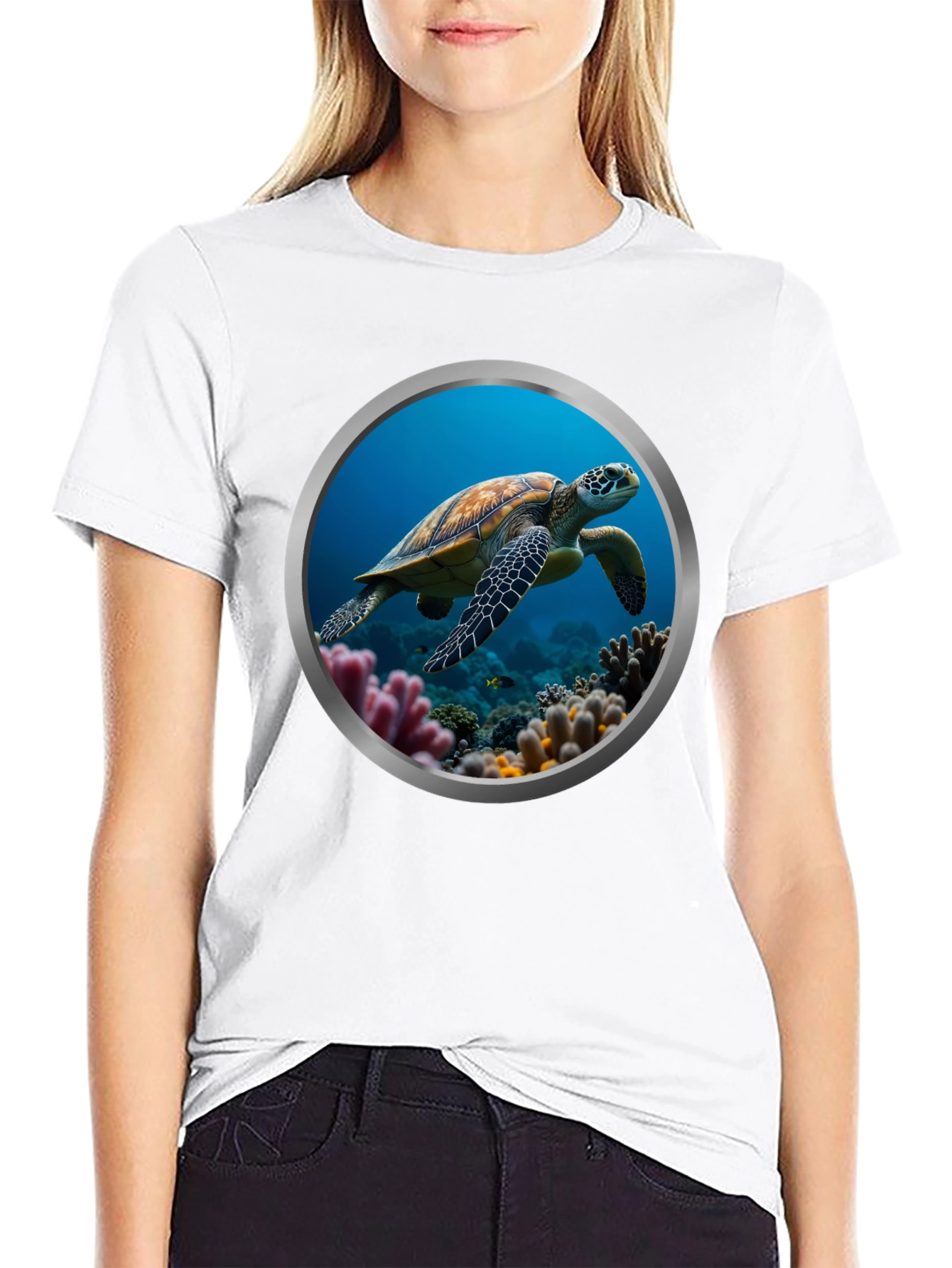 Turtle Graphic Tee - Ocean Life Apparel