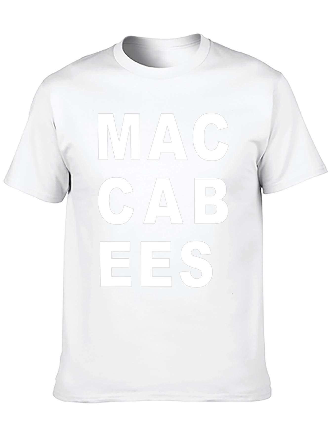 Maccabees Graphic Tee - Black Cotton T-Shirt