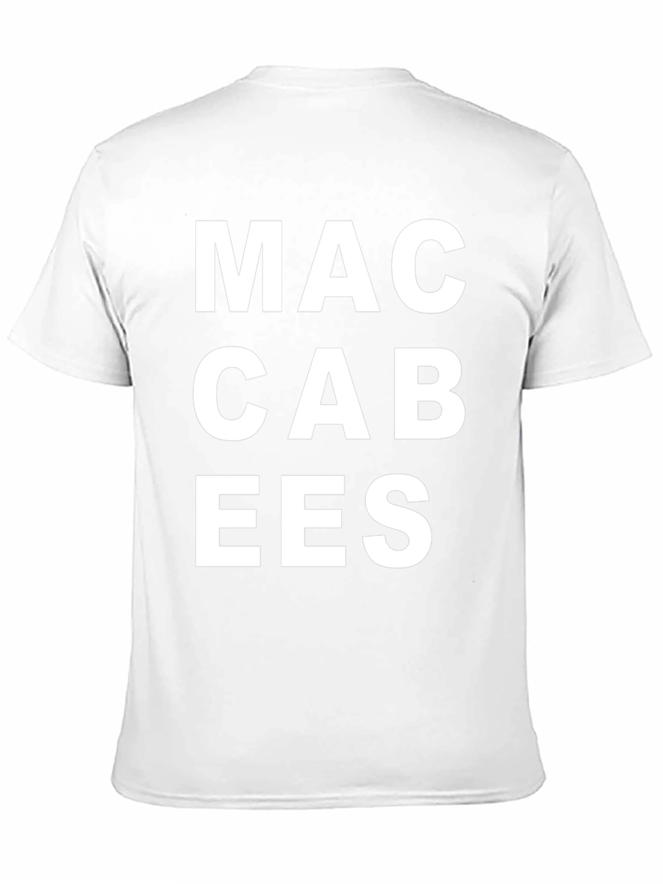 Maccabees Graphic Tee - Black Cotton T-Shirt